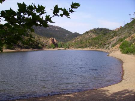LAC DE L'ECUREUIL  Massif de l'Esterel